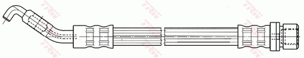 Przewód hamulcowy elastyczny PHD535 TRW