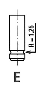 Zawór wydechowy R4465/RCR FRECCIA