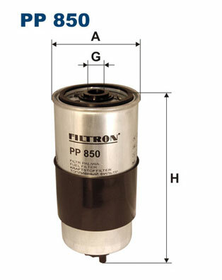 Filtr paliwa PP 850 FILTRON WIX