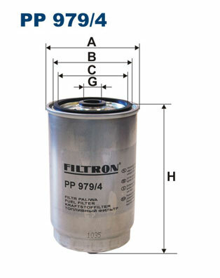 Filtr paliwa PP 979/4 FILTRON WIX