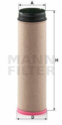Filtr powietrza wtórnego, EUROPICLON CF 710 MANN-FILTER MANN+HUMMEL GMBH