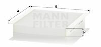 Filtr kabinowy przeciwpyłkowy CU 2454 MANN-FILTER MANN+HUMMEL GMBH