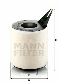 Filtr powietrza C 1361 MANN-FILTER MANN+HUMMEL GMBH