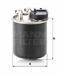 Filtr paliwa WK 820/16 MANN-FILTER MANN+HUMMEL GMBH