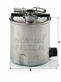 Filtr paliwa WK 9008 MANN-FILTER MANN+HUMMEL GMBH