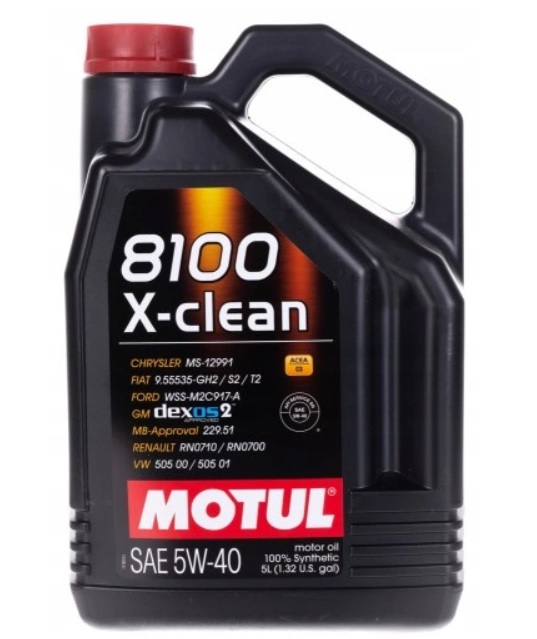 Olej, 8100 X-CLEAN 5W40 102051 MOTUL