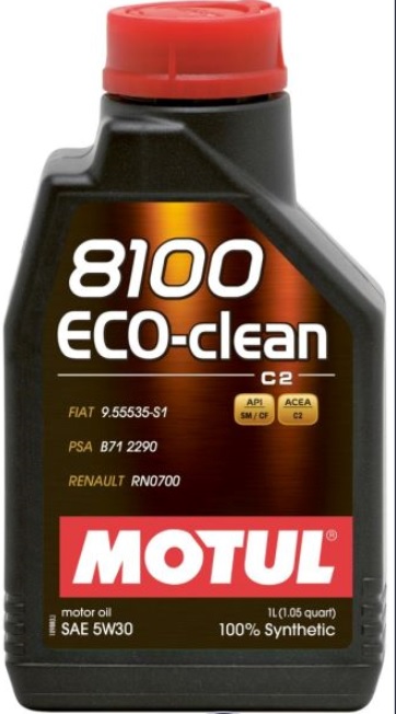 Olej, 8100 ECO-CLEAN 5W30 101542 MOTUL