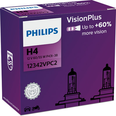Żarówka, VisionPlus 12342VPC2 PHILIPS