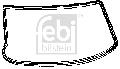 Uszczelka, szyba czołowa do Mercedesa, 02752, FEBI BILSTEIN w ofercie sklepu e-autoparts.pl 
