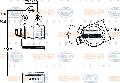 Osuszacz, klimatyzacja8FT 351 192-381, BEHR HELLA SERVICE w ofercie sklepu e-autoparts.pl 