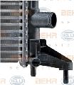 Chłodnica, układ chłodzenia silnika do Opla, 8MK 376 714-341, BEHR HELLA SERVICE w ofercie sklepu e-autoparts.pl 