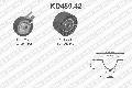 Zestaw paska rozrządu do Forda, KD459.42, SNR w ofercie sklepu e-autoparts.pl 