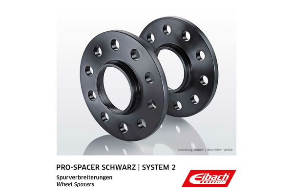 Dystans kół - 2 szt. x; gr: 10mm; śr. otw. centr: 57mm; seria PRO-SPACER - 2; (elemen do VW, S90-2-10-027-B, EIBACH w ofercie sklepu e-autoparts.pl 