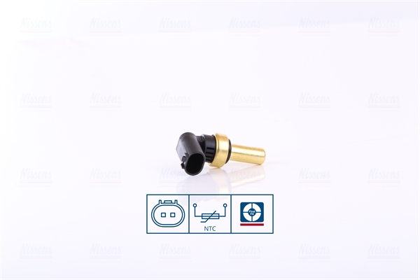 CZUJNIK TEMPERATURY WODY do Opla, 207046, NISSENS w ofercie sklepu e-autoparts.pl 