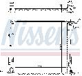 Chłodnica, układ chłodzenia silnika do Hyundia, 606098, NISSENS w ofercie sklepu e-autoparts.pl 