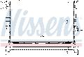 Chłodnica, układ chłodzenia silnika, ** FIRST FIT ** do BMW, 60622A, NISSENS w ofercie sklepu e-autoparts.pl 