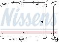 Chłodnica, układ chłodzenia silnika, ** FIRST FIT ** do Peugeota, 61291A, NISSENS w ofercie sklepu e-autoparts.pl 