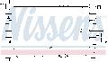 Chłodnica, układ chłodzenia silnika do Daewoo, 61646, NISSENS w ofercie sklepu e-autoparts.pl 