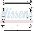 Chłodnica, układ chłodzenia silnika do Opla, 616905, NISSENS w ofercie sklepu e-autoparts.pl 
