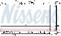 Chłodnica, układ chłodzenia silnika do Mitsubishi, 62868A, NISSENS w ofercie sklepu e-autoparts.pl 