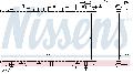 Chłodnica, układ chłodzenia silnika do Nissana, 62985, NISSENS w ofercie sklepu e-autoparts.pl 