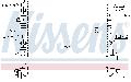 Chłodnica, układ chłodzenia silnika do Opla, 630691, NISSENS w ofercie sklepu e-autoparts.pl 