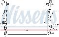 Chłodnica, układ chłodzenia silnika do Opla, 630745, NISSENS w ofercie sklepu e-autoparts.pl 