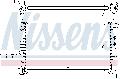 Chłodnica, układ chłodzenia silnika do Opla, 630771, NISSENS w ofercie sklepu e-autoparts.pl 