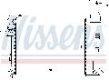 Chłodnica, układ chłodzenia silnika do Citroena, 63546, NISSENS w ofercie sklepu e-autoparts.pl 