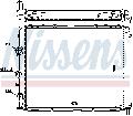 Chłodnica, układ chłodzenia silnika do Renault, 63855A, NISSENS w ofercie sklepu e-autoparts.pl 