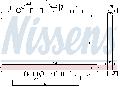 Chłodnica, układ chłodzenia silnika64154, NISSENS w ofercie sklepu e-autoparts.pl 