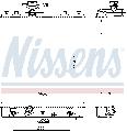 Chłodnica, układ chłodzenia silnika do Suzuki, 641763, NISSENS w ofercie sklepu e-autoparts.pl 