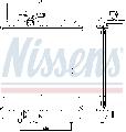 Chłodnica, układ chłodzenia silnika do Suzuki, 64195, NISSENS w ofercie sklepu e-autoparts.pl 