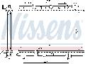 Chłodnica, układ chłodzenia silnika, ** FIRST FIT ** do Rovera, 64305A, NISSENS w ofercie sklepu e-autoparts.pl 