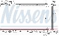 Chłodnica, układ chłodzenia silnika do Toyoty, 64630A, NISSENS w ofercie sklepu e-autoparts.pl 