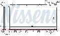 Chłodnica, układ chłodzenia silnika do Subaru, 67704A, NISSENS w ofercie sklepu e-autoparts.pl 