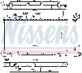 Chłodnica, układ chłodzenia silnika do Subaru, 67737, NISSENS w ofercie sklepu e-autoparts.pl 