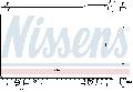 Chłodnica, układ chłodzenia silnika , 68118, NISSENS w ofercie sklepu e-autoparts.pl 