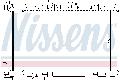 Chłodnica, układ chłodzenia silnika, ** FIRST FIT ** do Nissana, 68705A, NISSENS w ofercie sklepu e-autoparts.pl 