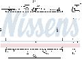 Chłodnica, układ chłodzenia silnika do Nissana, 68735, NISSENS w ofercie sklepu e-autoparts.pl 
