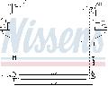 Chłodnica, układ chłodzenia silnika do Jeepa, 69212, NISSENS w ofercie sklepu e-autoparts.pl 