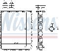 Wymiennik ciepła, ogrzewanie wnętrza, ** FIRST FIT ** do Citroena, 72986, NISSENS w ofercie sklepu e-autoparts.pl 