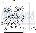 Wentylator, chłodzenie silnika do Chevroleta, 85355, NISSENS w ofercie sklepu e-autoparts.pl 