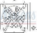 Wentylator, chłodzenie silnika do Chevroleta, 85355, NISSENS w ofercie sklepu e-autoparts.pl 