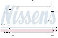 Chłodnica klimatyzacji - skraplacz do Nissana, 940078, NISSENS w ofercie sklepu e-autoparts.pl 