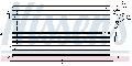 Chłodnica klimatyzacji - skraplacz do Mitsubishi, 940439, NISSENS w ofercie sklepu e-autoparts.pl 