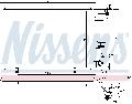 Chłodnica klimatyzacji - skraplacz do Forda, 940500, NISSENS w ofercie sklepu e-autoparts.pl 