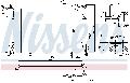 Chłodnica klimatyzacji - skraplacz do Forda, 940528, NISSENS w ofercie sklepu e-autoparts.pl 