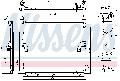 Chłodnica klimatyzacji - skraplacz do Toyoty, 940617, NISSENS w ofercie sklepu e-autoparts.pl 
