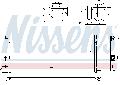 Chłodnica klimatyzacji - skraplacz, ** FIRST FIT ** do Opla, 940791, NISSENS w ofercie sklepu e-autoparts.pl 